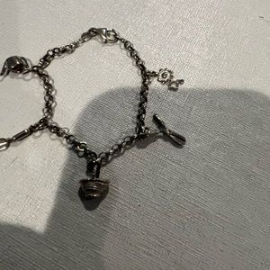 Vintage silver gardening bracelet. Soooo Cute!! GUC!